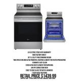 LG Electric Stove With Warranty