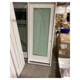 32" x 80" LH Fiberglass FV Exterior Door w/ Blinds