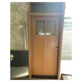 36" x 80" Exterior Door in Woodgrain
