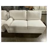 67" x 39" Loveseat in Cross-Stitch Linen
