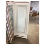 32" x 80" LH Fiberglass FV Exterior Door w/ Blinds