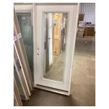 36" x 80" RH Fiberglass Full-View Exterior Door