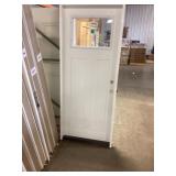 32" x 80" LH Fiberglass Craftsman Style Ext. Door