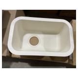 18" x 11" Undermount Single Bowl Sink