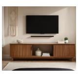 RTA 58" Mid Century Wooden TV Stand in Mocha