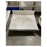 22" x 19" Single Sink Vanity Top