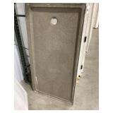 59" x 32" Composite LH Shower Base