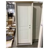 34" x 96" LH 2-Panel Fiberglass Exterior Door