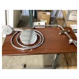 Polished Chrome Rainforest Showerhead/Wand
