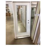 36" x 80" LH Fiberglass Full-View Exterior Door