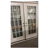 Steel 15 Lite French Door Unit