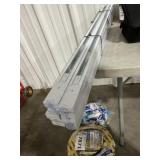 (10) 39"L Vertical Blind Brackets in White