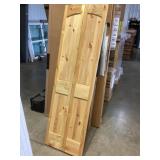 24" Pine Bi-Fold Door
