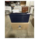 35" x 19" Vanity Base in White