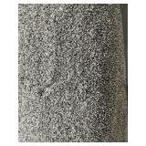 12 x 15.5 Plush Carpet in Gray x 185SF