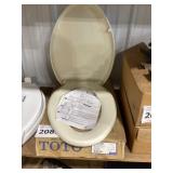 Toto Soft-Close Elongated Toilet Seat in Bone