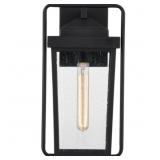 Ashley 1-Bulb Wall Lantern in Black x 3
