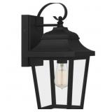 Ashley 1-Bulb Wall Lantern in Black x 3