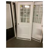 32"x 80" RH Steel HV 9-Lite Exterior Door
