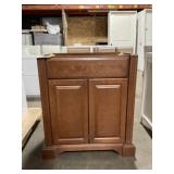 30" x 22" Sink Base Cabinet in Cherry