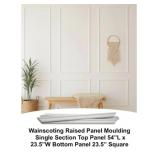 Wainscoting Raised Panel Moulding Kit x 2