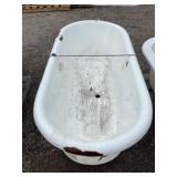 Cast-Iron Freestanding Bathtub in White