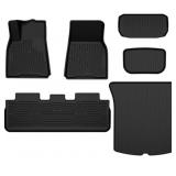 6Pc Floor Mat Set for Model Y Telsa