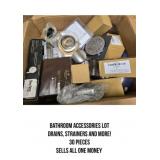 Bathroom Accessories Lot