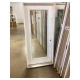 36" x 80" LH Fiberglass Full-View Exterior Door