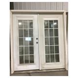 70" x 80" LH 15-Lite FV French Exterior Door