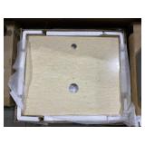 22" x 18" Marble Top in Desert Sand