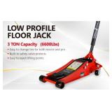 3-Ton Hydraulic Trolley Low Profile Floor Jack
