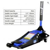 Portable Hydraulic Low Profile Floor Jack