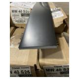 2-1/2" x 96" Tarkett Black Vinyl Base x 4Boxes