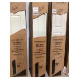 48" x 80" 3-Panel 4-Door BiFold MDF Set