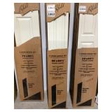 48" x 80" 3-Panel 4-Door BiFold MDF Set