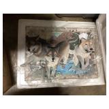 3D Wolf Wall Art Decoration