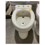 Elongated China Bidet Toilet Bowl in Bone