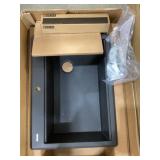 30" x 22" Top Mount Quartz Composite Sink