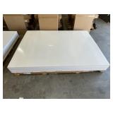 60" x 98" Extruded Plastic Sheet in Gray Marble x3