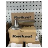Kwiksetï¿½ Dummy Lever Set in Satin Nickel x 12