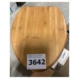 Wooden Elongated Toilet Seat