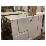 30" x 60" White Acrylic Walk in Shower - RH