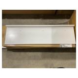 36" x 10" Window Trim Kit in White x 2Pcs