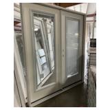 72" x 80" RH Full-View Exterior French Door-White