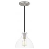 Ashley 1-Bulb Cord Hung Pendant in Nickel x 2
