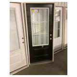 36" x 80" LH Steel MV 6-Lite Exterior Door