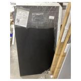 63" x 35" Black Shower Base