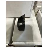 Black Impression Rail Fixed Stair Bracket Kit x5