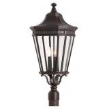Feissï¿½ 2-Bulb Outdoor Post Lantern in Bronze x 2.